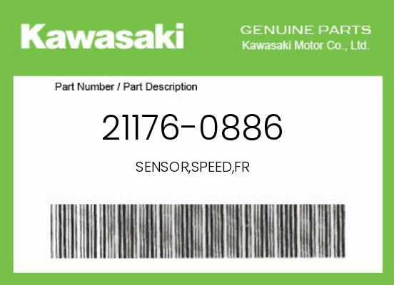 Kawasaki OEM Front Speed Sensor 2019-2026 Z400, Z500 & Z e-1 - 21176-0886 undefined