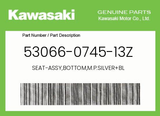 0 Kawasaki OEM Part 53066-0745-13Z
