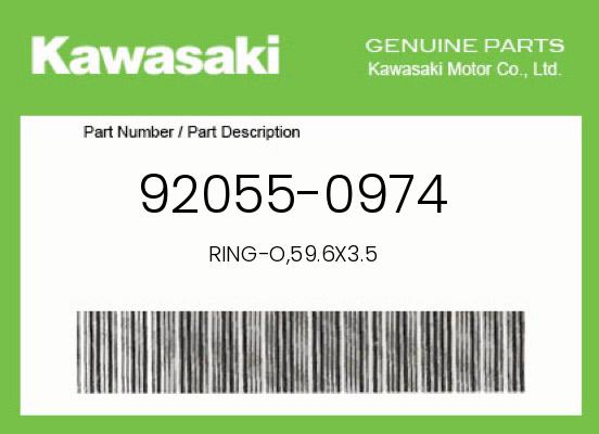 0 Kawasaki OEM Part 92055-0974