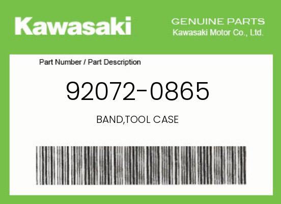 0 Kawasaki OEM Part 92072-0865