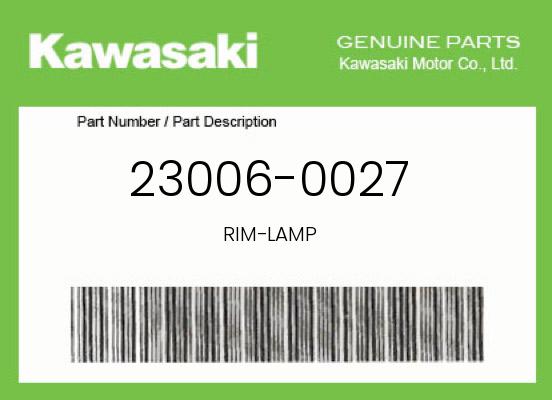 0 Kawasaki OEM Part 23006-0027