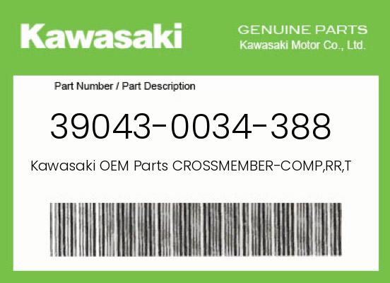 0 Kawasaki OEM Part 39043-0034-388