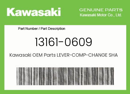 0 Kawasaki OEM Part 13161-0609