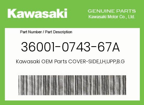 0 Kawasaki OEM Part 36001-0743-67A