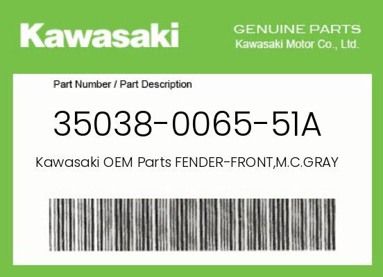 0 Kawasaki OEM Part 35038-0065-51A
