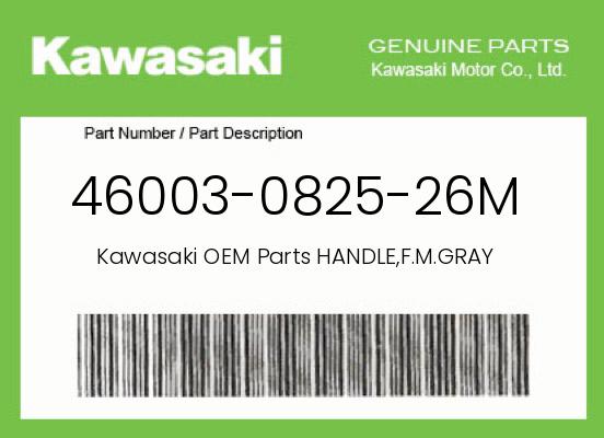 0 Kawasaki OEM Part 46003-0825-26M