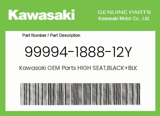 0 Kawasaki OEM Part 99994-1888-12Y