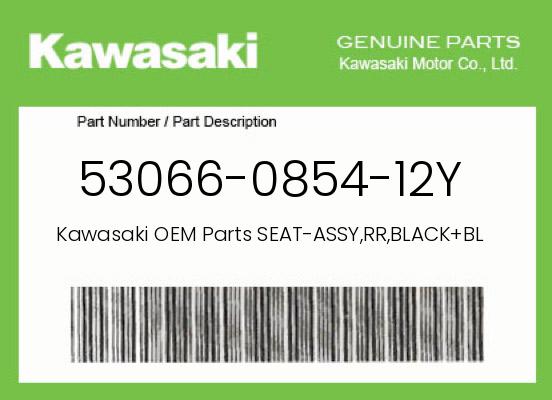 0 Kawasaki OEM Part 53066-0854-12Y