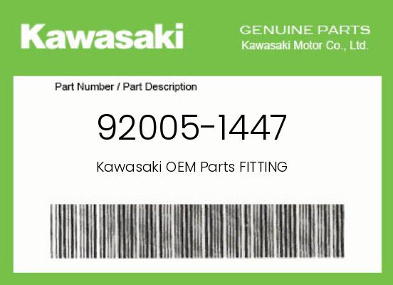 0 Kawasaki OEM Part 92005-1447