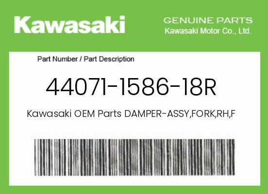 0 Kawasaki OEM Part 44071-1586-18R