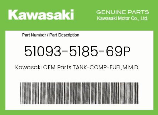 0 Kawasaki OEM Part 51093-5185-69P