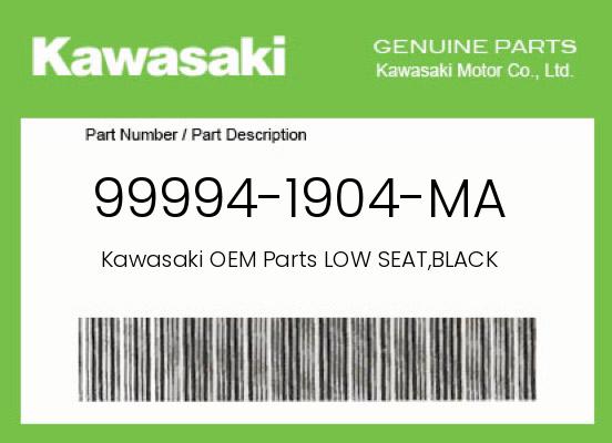 0 Kawasaki OEM Part 99994-1904-MA