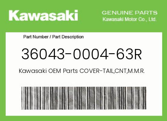 0 Kawasaki OEM Part 36043-0004-63R
