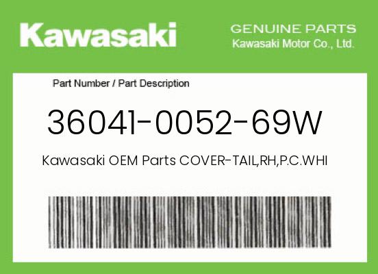 0 Kawasaki OEM Part 36041-0052-69W