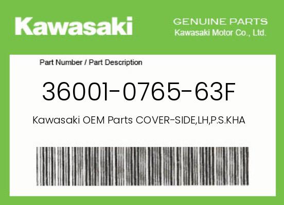 0 Kawasaki OEM Part 36001-0765-63F