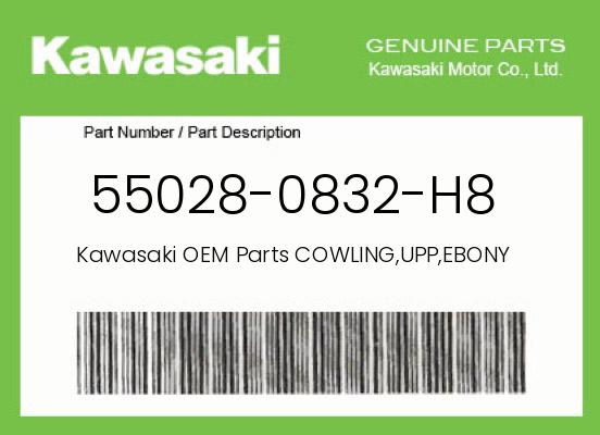 0 Kawasaki OEM Part 55028-0832-H8