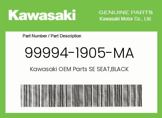 0 Kawasaki OEM Part 99994-1905-MA