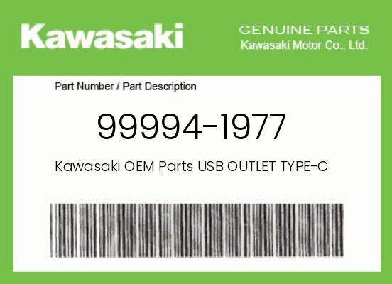 0 Kawasaki OEM Part 99994-1977