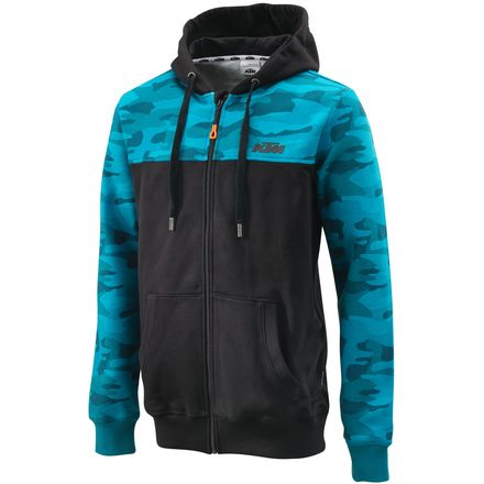 KTM PowerWear Camo Zip Hoody KTM PowerWear Camo Zip Hoody