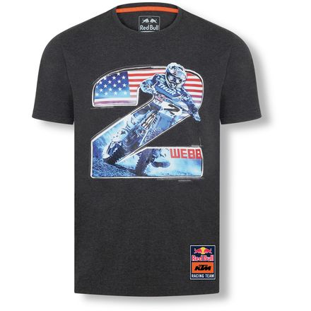 KTM PowerWear 2020 Red Bull Racing Cooper Webb T-Shirt KTM PowerWear 2020 Red Bull Racing Cooper Webb T-Shirt