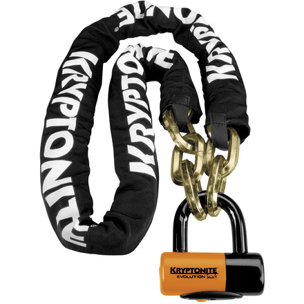 Kryptonite New York Chain With Evolution Series 4 Disc Lock Kryptonite New York Chain With Evolution Series 4 Disc Lock