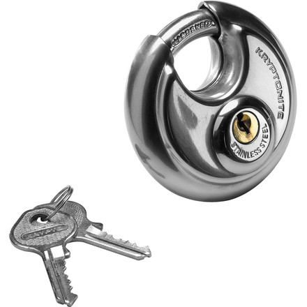 Kryptonite Stainless Steel Round Padlock Kryptonite Stainless Steel Round Padlock