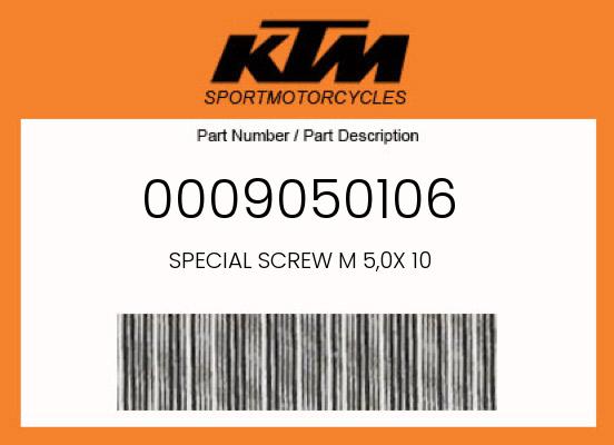 0 Husqvarna OEM Part 0009050106
