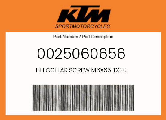 2012 KTM 350EXCF OEM Part 0025060656