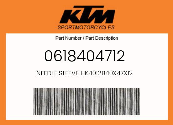 0 Gasgas OEM Part 0618404712