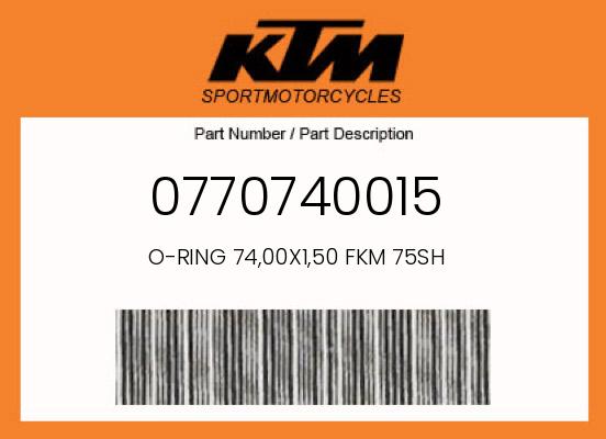 0 Husqvarna OEM Part 0770740015