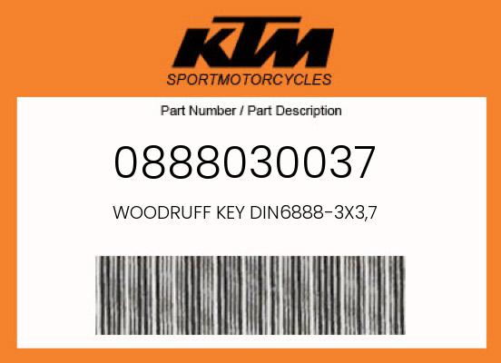 0 Husqvarna OEM Part 0888030037