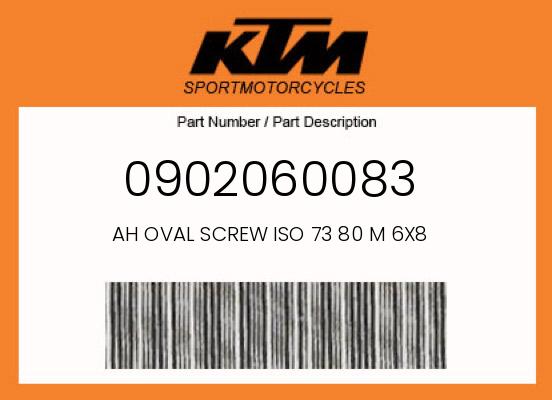 0 KTM OEM Part 0902060083