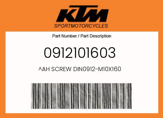 0 KTM OEM Part 0912101603