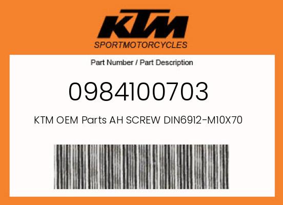 2000 KTM 400E OEM Part 0984100703
