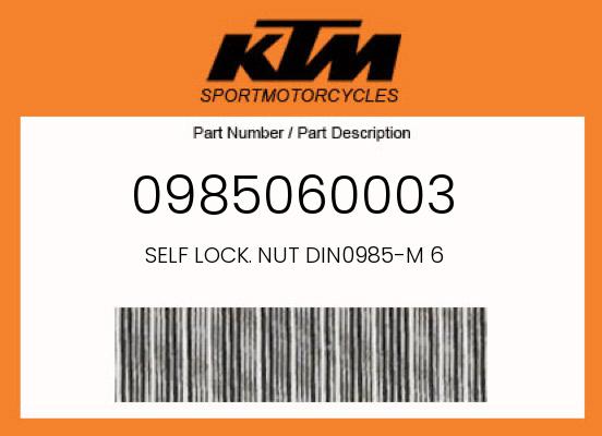 1998 KTM 620SC OEM Part 0985060003