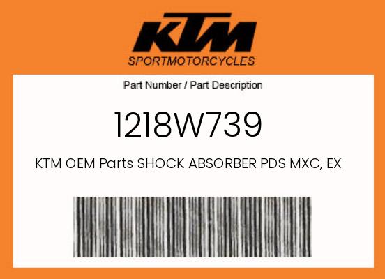 0 KTM OEM Part 1218W739