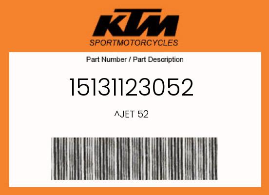 0 KTM OEM Part 15131123052