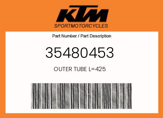2016 KTM 50SXMINI OEM Part 35480453