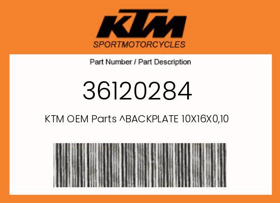 0 Gasgas OEM Part 36120284