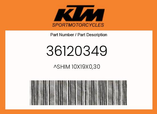 0 Husqvarna OEM Part 36120349