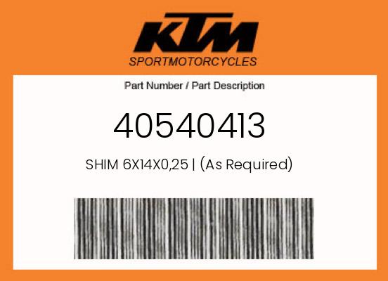 0 Husqvarna OEM Part 40540413