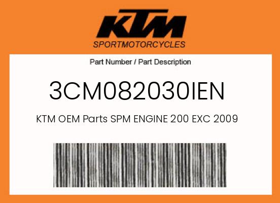 0 KTM OEM Part 3CM082030IEN