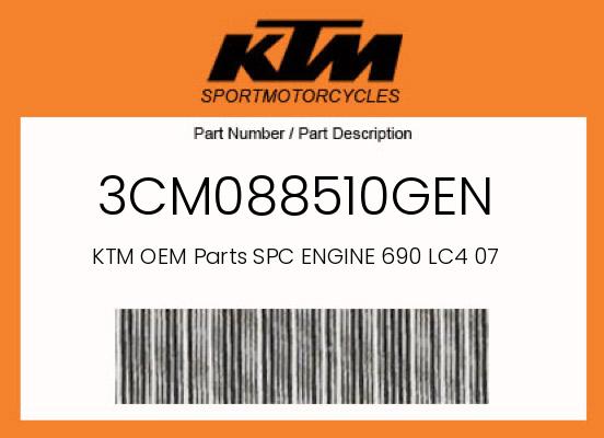 0 KTM OEM Part 3CM088510GEN
