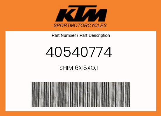 0 Husqvarna OEM Part 40540774
