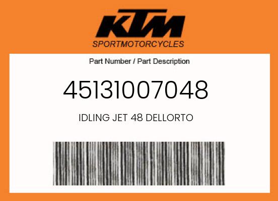0 KTM OEM Part 45131007048