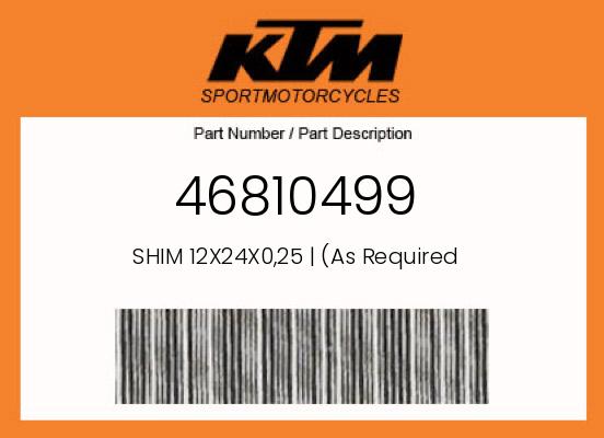 0 Gasgas OEM Part 46810499