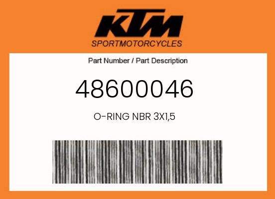 2017 KTM 85SX OEM Part 48600046