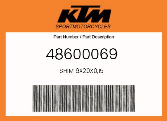 0 Husqvarna OEM Part 48600069
