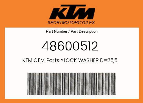2012 KTM 250XCF OEM Part 48600512