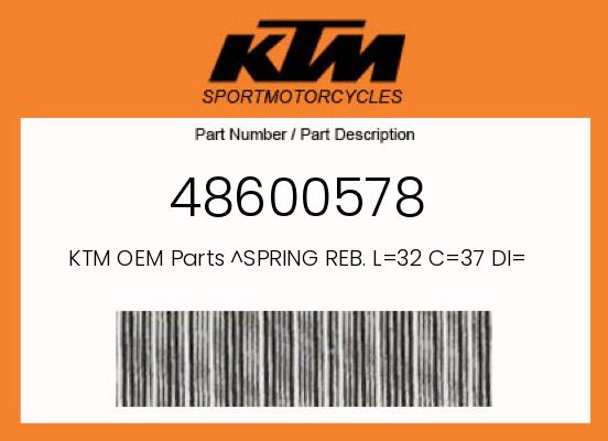 2013 KTM 450XCF OEM Part 48600578